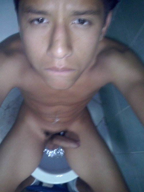 hispanic teen bruno takes selfies while masturbating